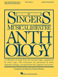 The Singer's Musical Theatre Anthology Vocal Solo & Collections sheet music cover